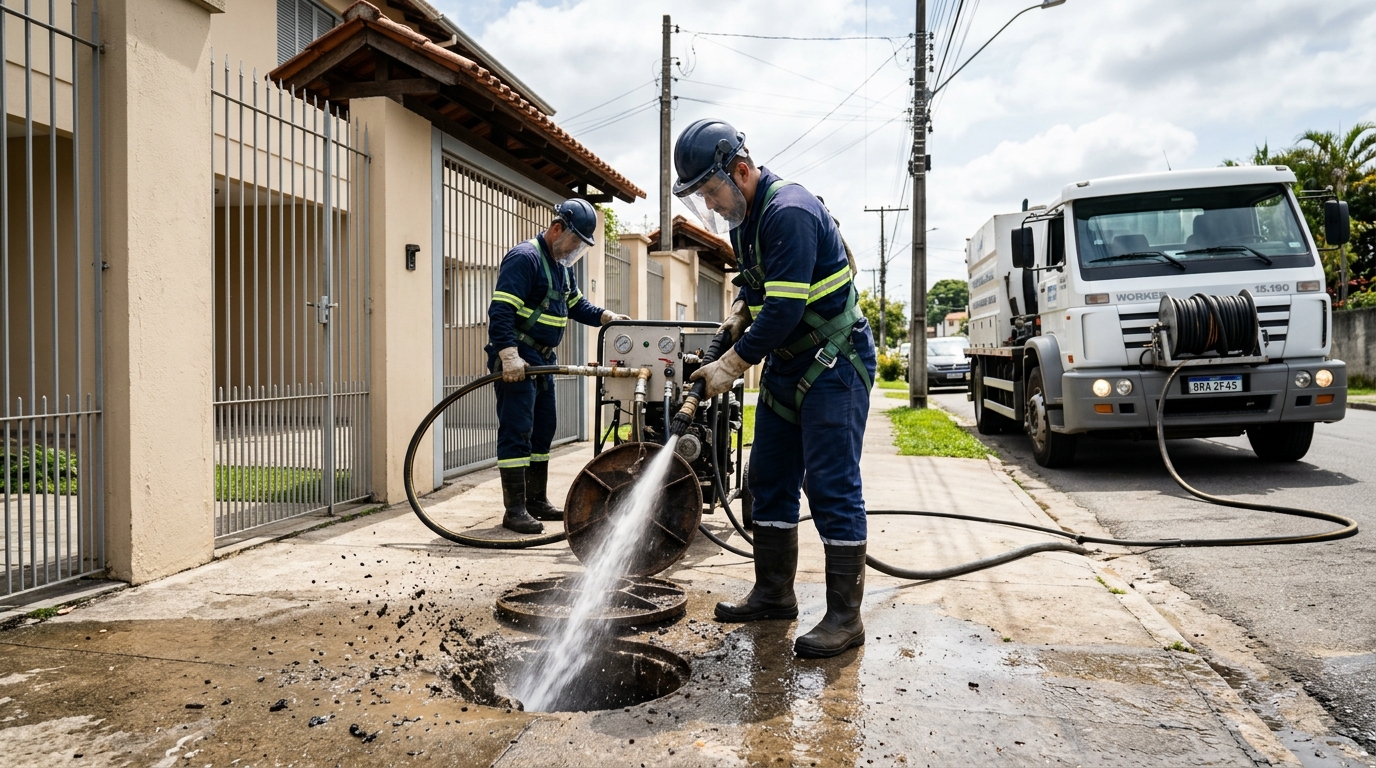 Hidrojateamento de tubulação Perto de Mim