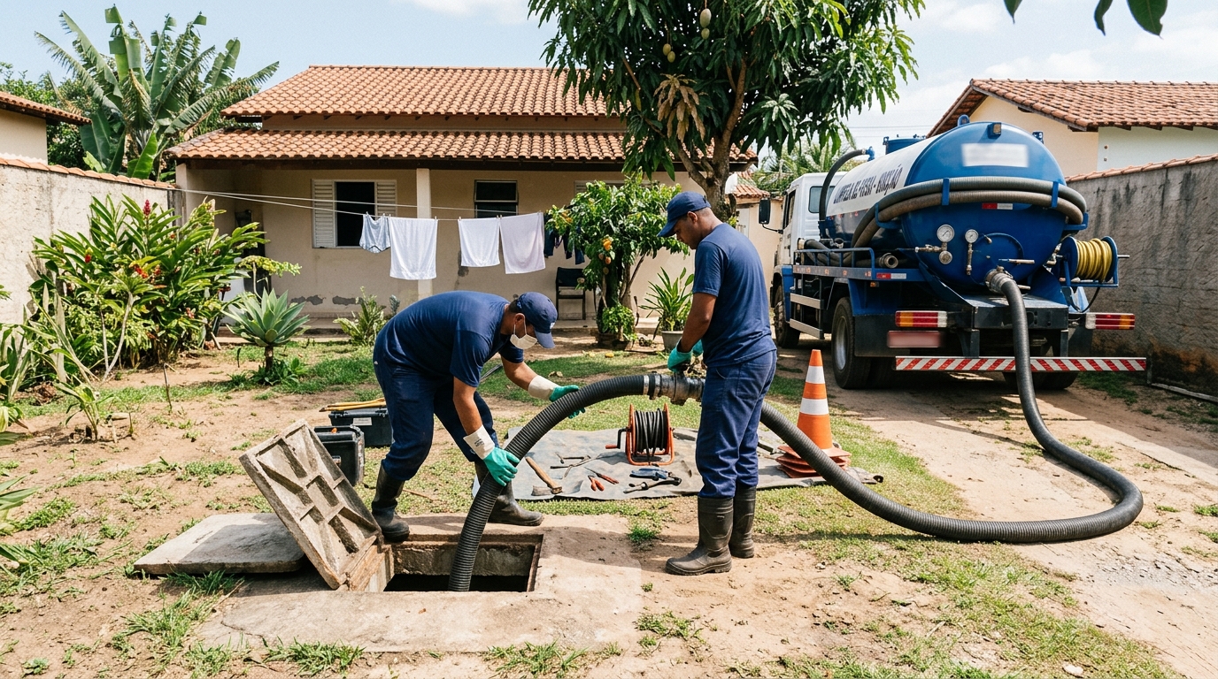 Limpa fossas em Natal‑RN